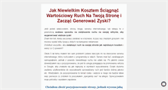 Desktop Screenshot of pozycjonowaniekrokpokroku.pl